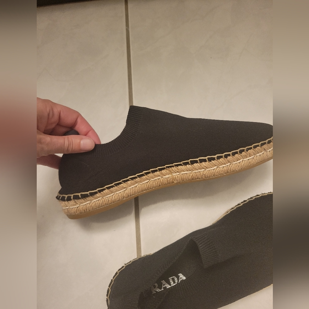 Prada sock espadrilles